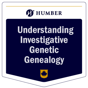 Understanding investigative genetic genealogy micro-credential digital badge