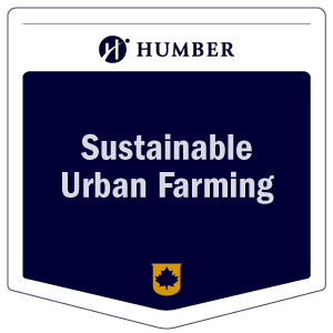 Sustainable Urban Farming micro-credential badge