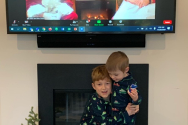 Jessica Tattersall’s kids excited for their virtual visit with Santa and Ms. Claus