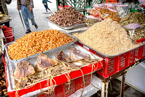 Image of Chinese dried seafood