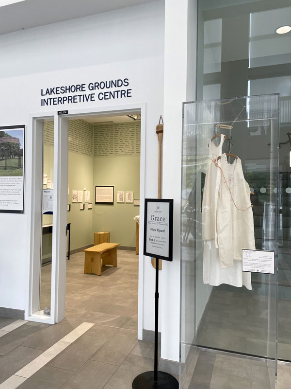 Entrance to Interpretive Centre exhibit