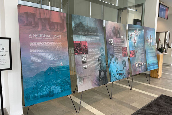 Exhibit about Canadian Residential schools