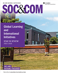 SOC&COM Magazine - Global Learning and International Initiatives year in review 2022 - 2023