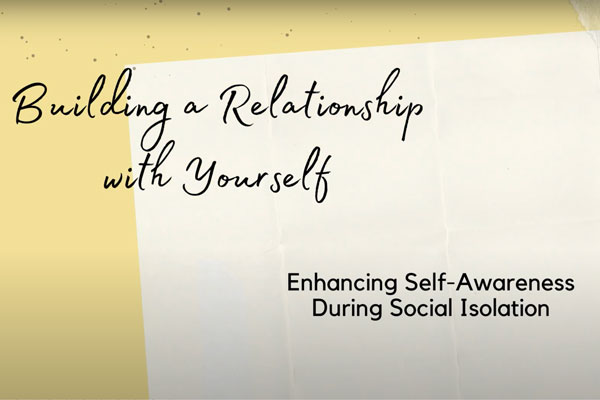 Building a Relationship with yourself Video Still